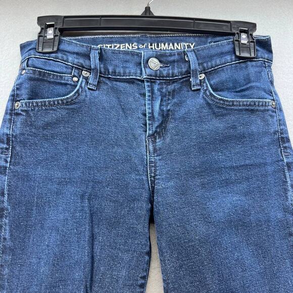 Citizens of Humanity Women's Morison Slim Boot Cut Jeans Size 25 Dark Wash - Picture 2 of 16